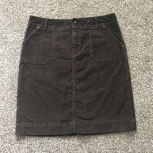 Corduroy Skirt